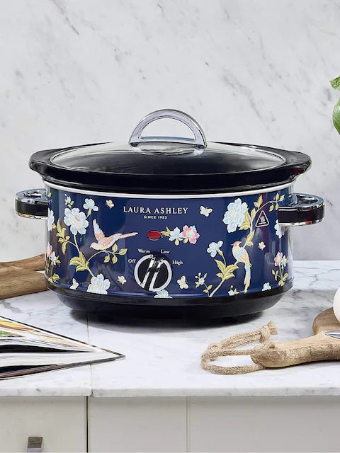 Laura Ashley Navy 3.5L Slow Cooker