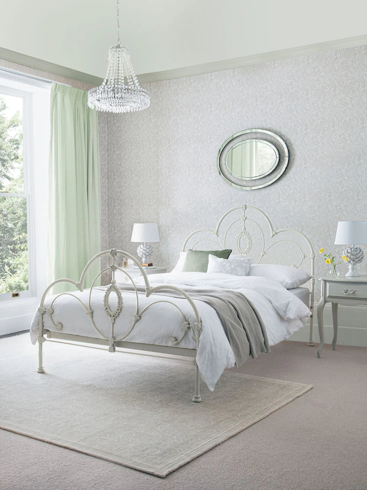 Laura Ashley Ivory Somerset Metal Bed Frame