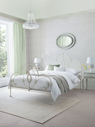 Laura Ashley Ivory Somerset Metal Bed Frame