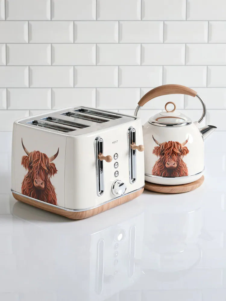 Cream Hamish 4 Slice Malvern Toaster