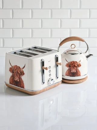 Cream Hamish 4 Slice Malvern Toaster
