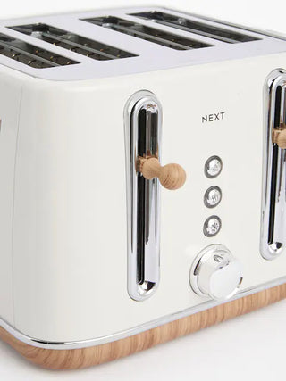 Cream Hamish 4 Slice Malvern Toaster