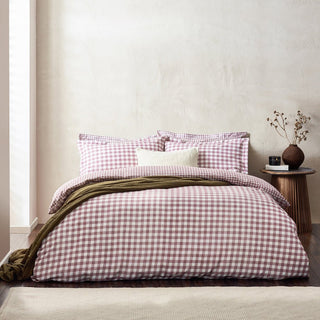 Barton Gingham Check Duvet Cover Set by Laura Ashley