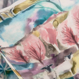 Laura Ashley Buttermere Outdoor Square Cushion Multicolour York