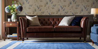 Chatsworth Buttoned Leather by Laura Ashley