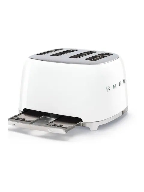 Laura Ashley Smeg White 4 Slice Toaster