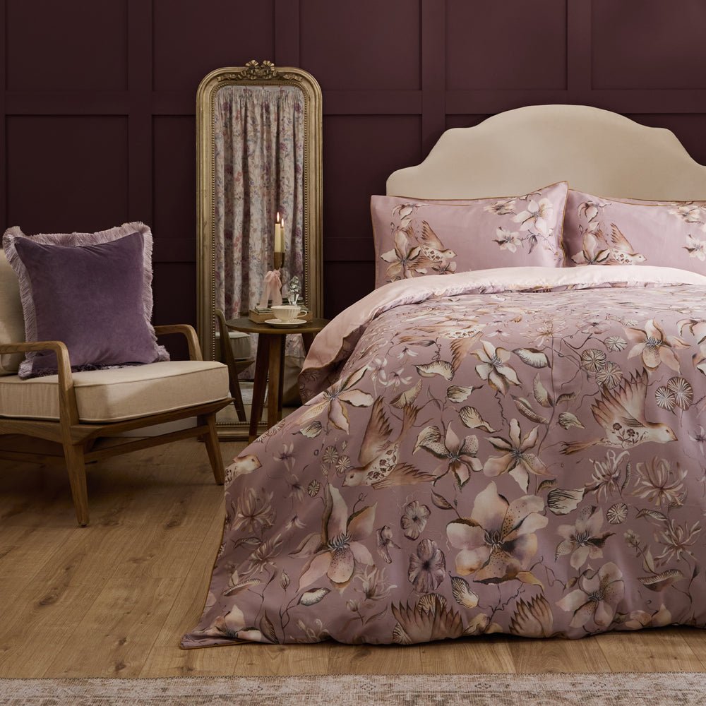 Floella Printed Duvet Cover Set by Laura Ashley