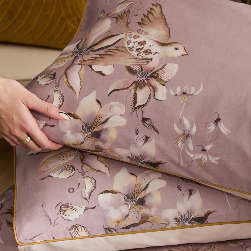 Floella Printed Duvet Cover Set by Laura Ashley