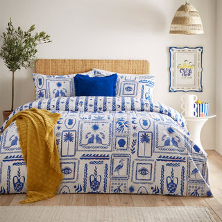 Frieze Abstract Duvet Cover Set by Laura Ashley