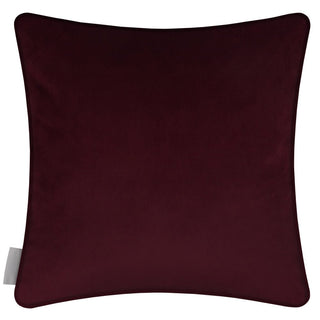 Laura Ashley Heligan Printed Fringed Feather Cushion Fuchsia