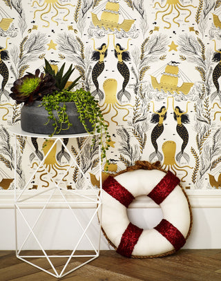 Laura Ashley Mermaids Wallpaper Brighton Style