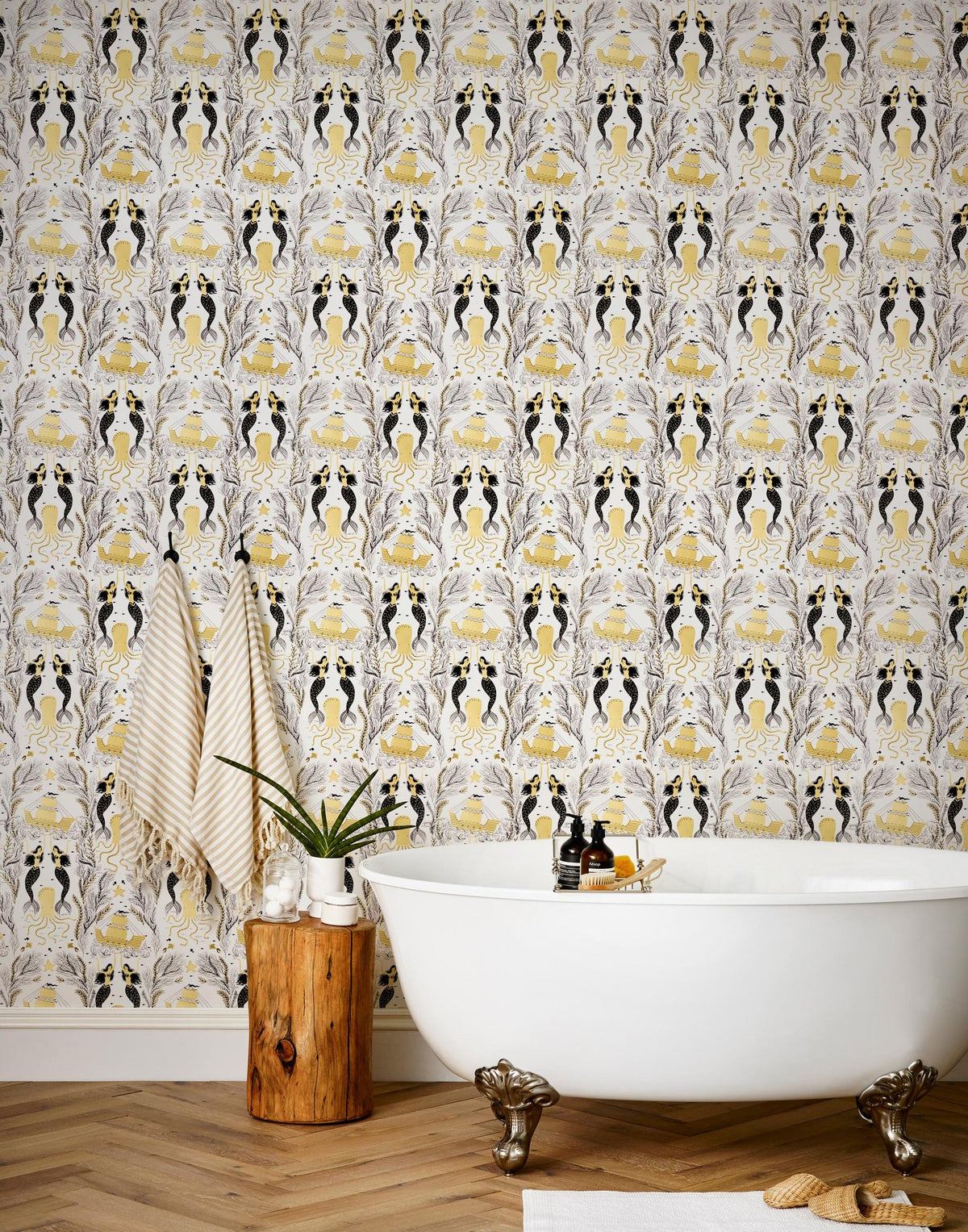 Laura Ashley Mermaids Wallpaper Brighton Style