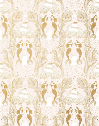 Laura Ashley Mermaids Wallpaper Brighton Style