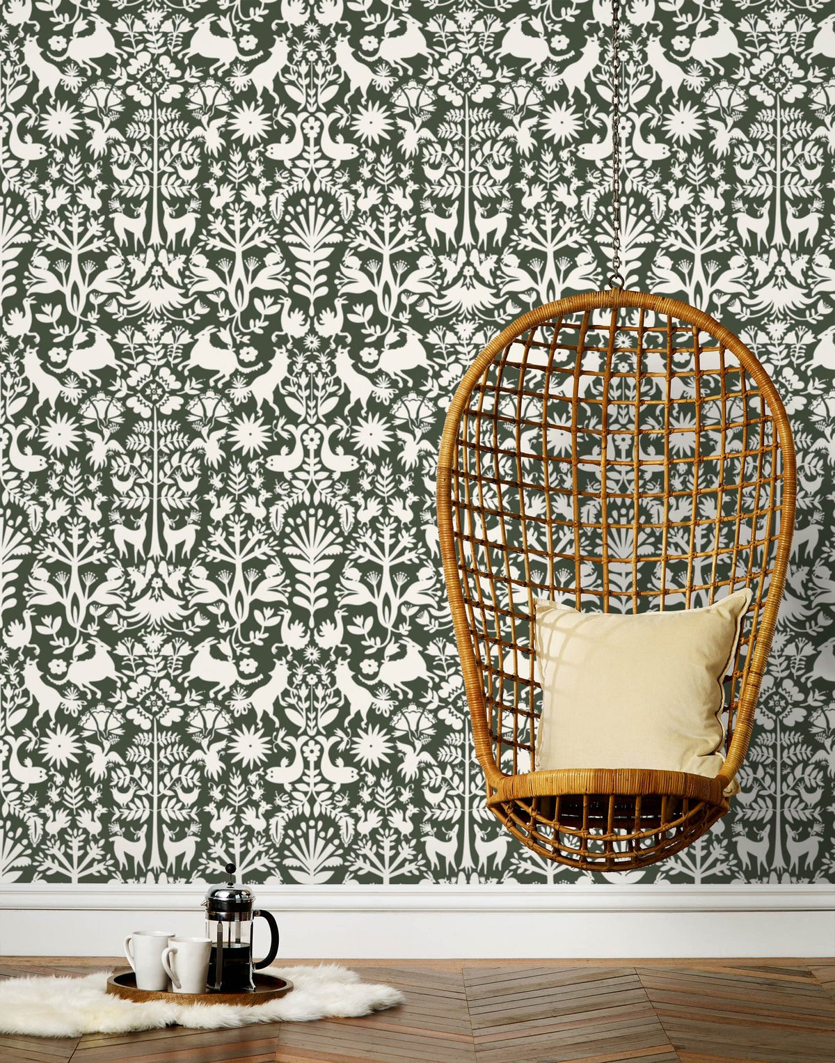 Laura Ashley Folklore Wallpaper Cambridge Edition
