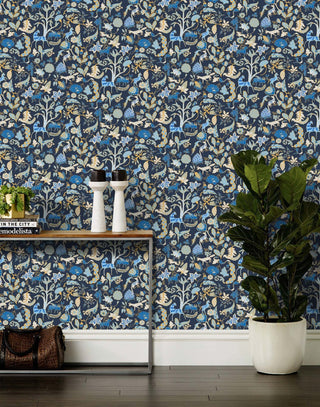 Laura Ashley Foret Wallpaper Manchester Style