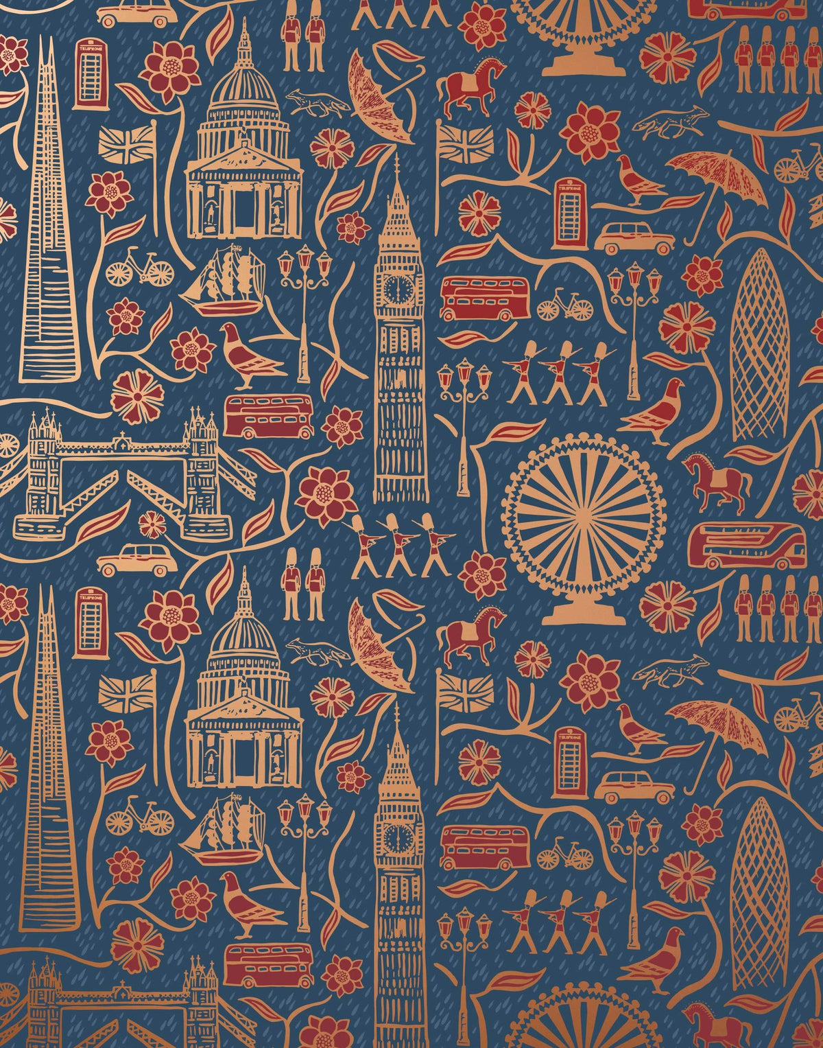 Laura Ashley London Town Wallpaper – Manchester