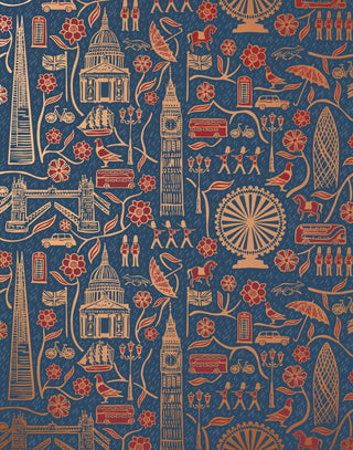 Laura Ashley London Town Wallpaper – Manchester
