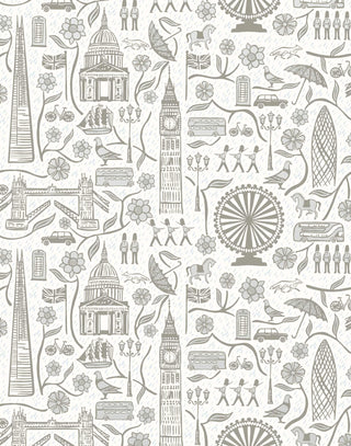 Laura Ashley London Town Wallpaper – Manchester