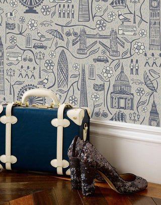 Laura Ashley London Town Wallpaper – Manchester