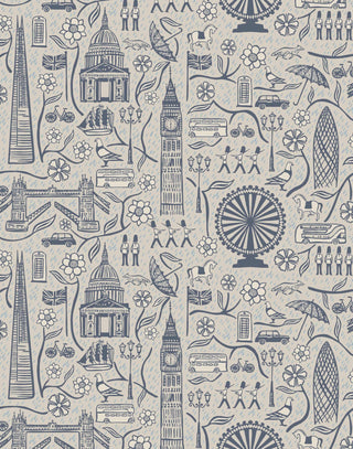 Laura Ashley London Town Wallpaper – Manchester