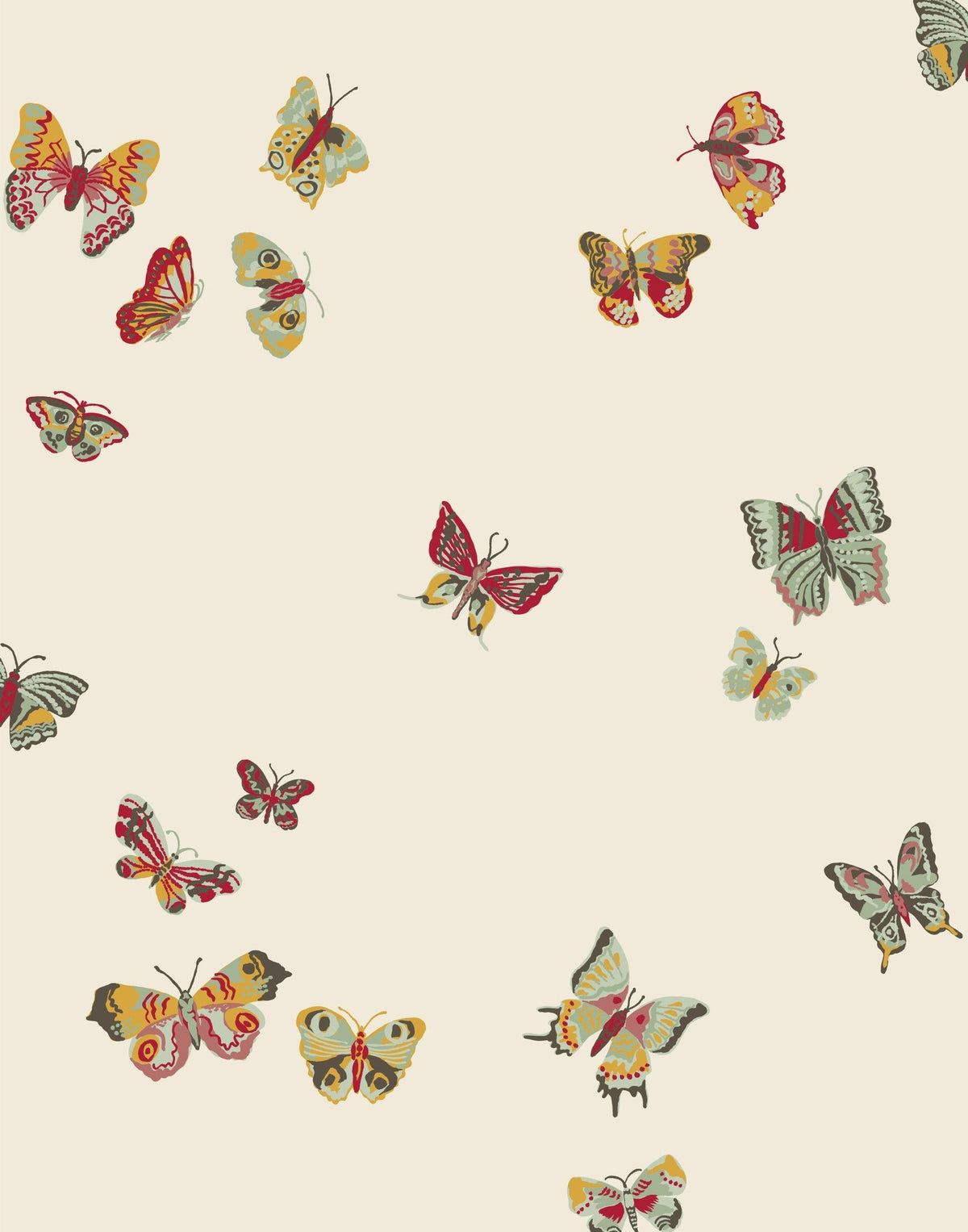 Laura Ashley Butterflies Wallpaper – Leeds
