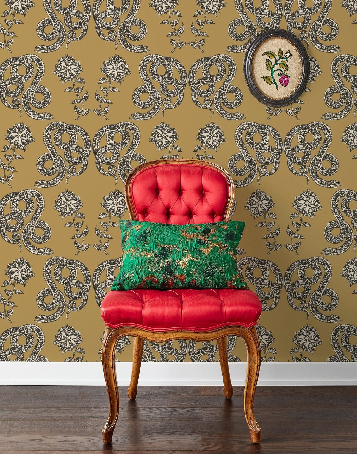 Laura Ashley Serpentine Wallpaper London Edition