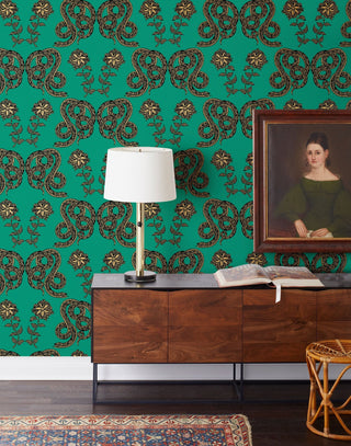 Laura Ashley Serpentine Wallpaper London Edition