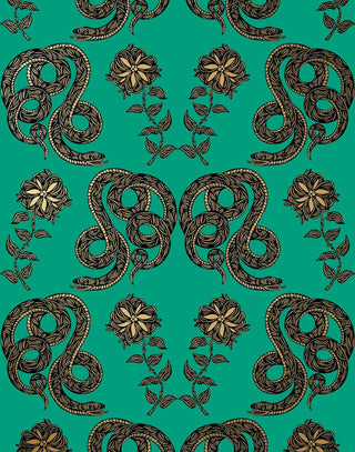 Laura Ashley Serpentine Wallpaper London Edition