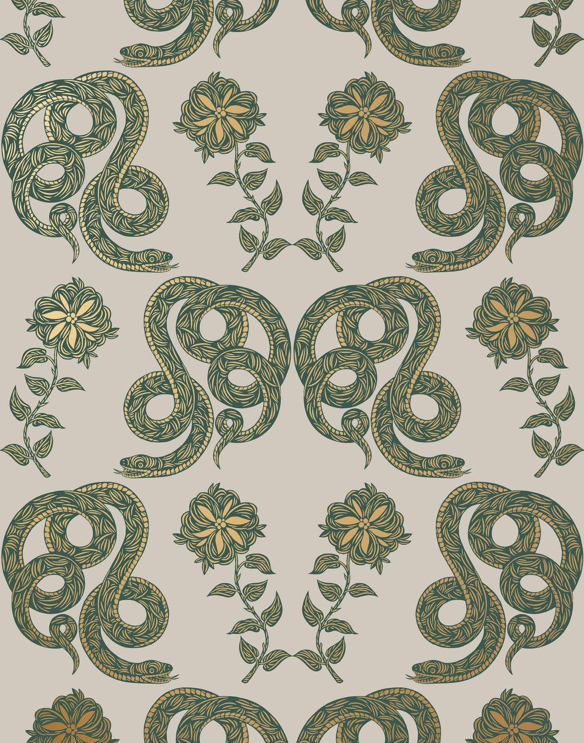 Laura Ashley Serpentine Wallpaper London Edition