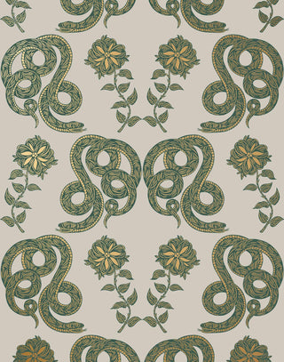 Laura Ashley Serpentine Wallpaper London Edition