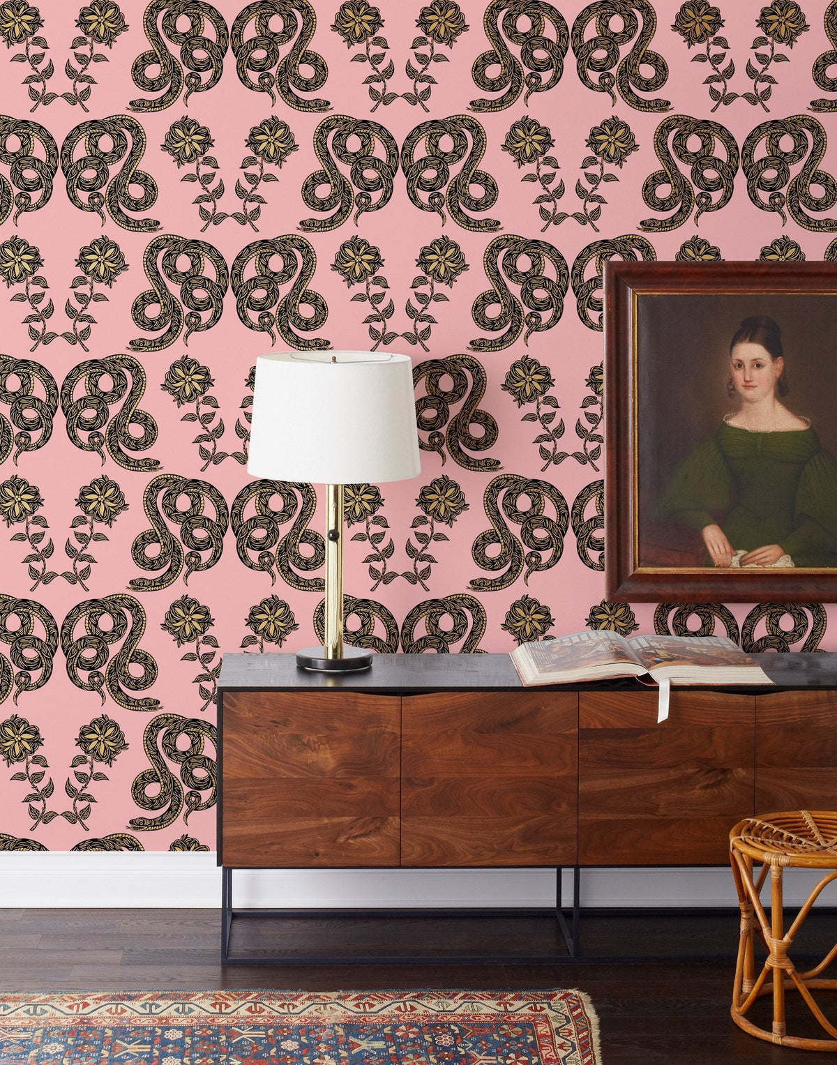 Laura Ashley Serpentine Wallpaper London Edition