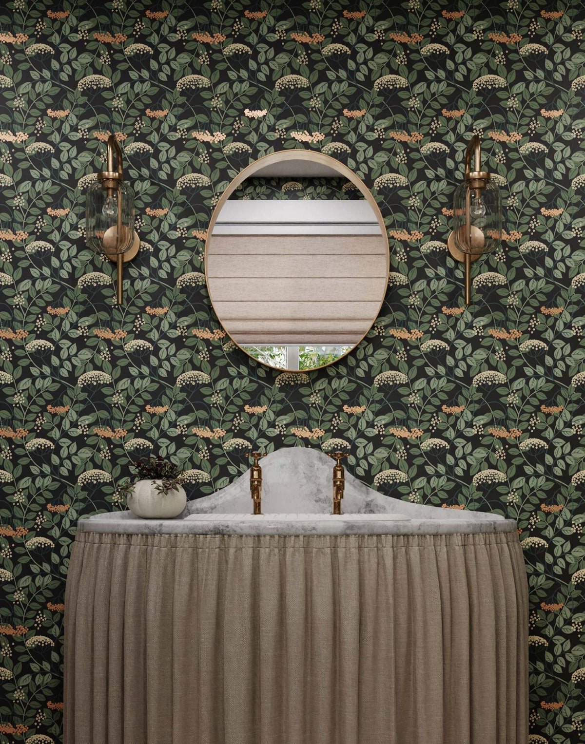 Laura Ashley Elder Wallpaper