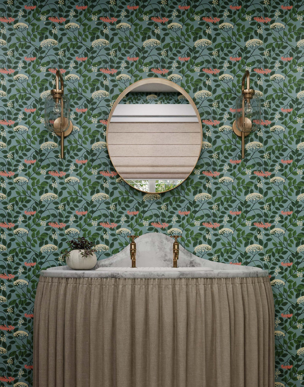Laura Ashley Elder Wallpaper