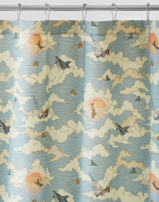 Laura Ashley Amity Sunset Shower Curtain