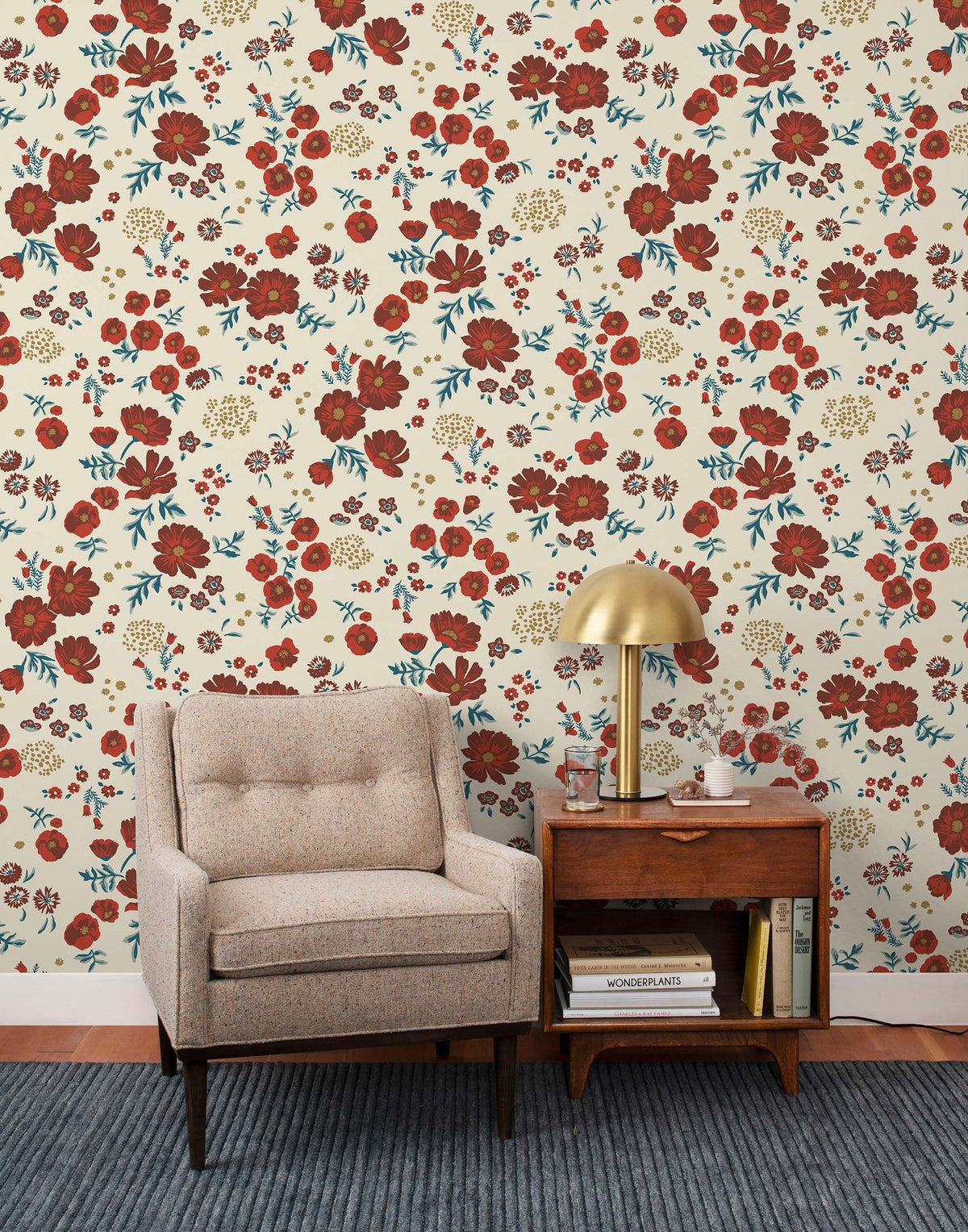 Laura Ashley Cascade Meadow Wallpaper – Yorkshire