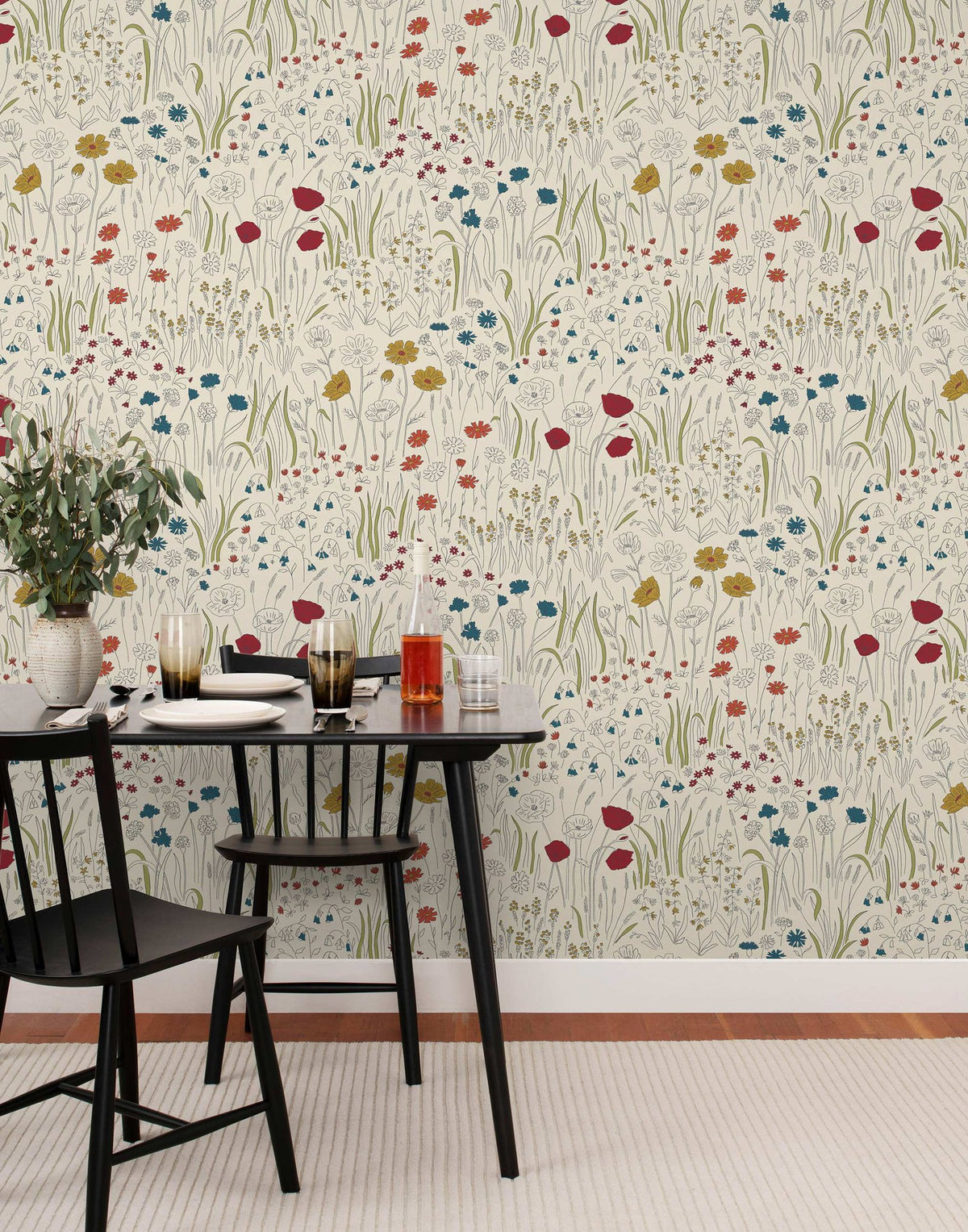 Laura Ashley Alpine Garden Multi Wallpaper