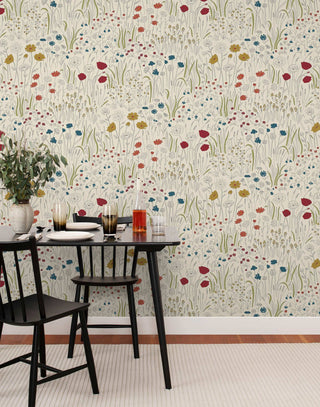 Laura Ashley Alpine Garden Multi Wallpaper