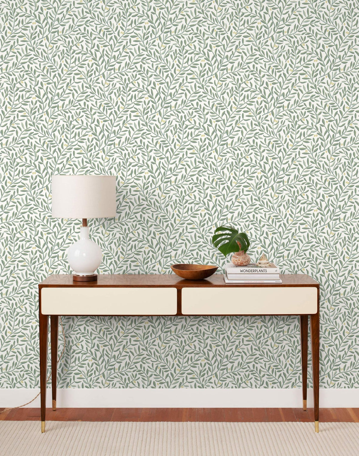 Laura Ashley Olive Grove Wallpaper – Cornwall