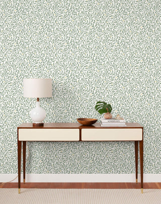 Laura Ashley Olive Grove Wallpaper – Cornwall