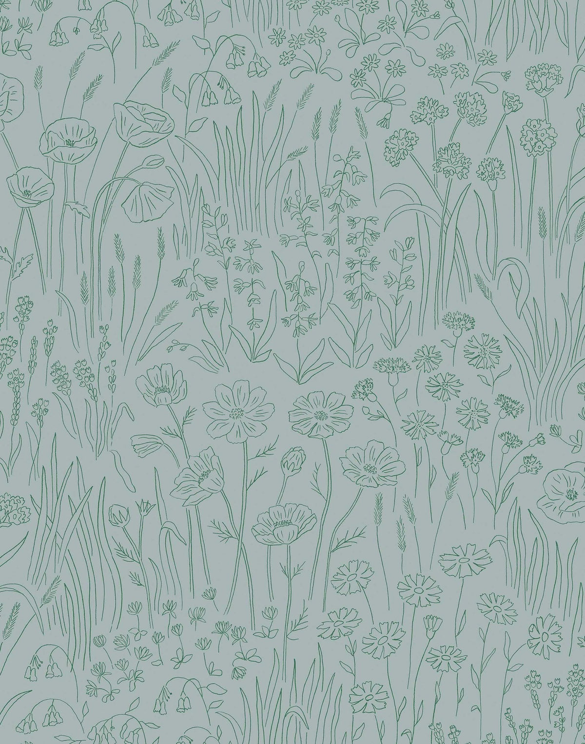 Laura Ashley Alpine Garden Tonal Wallpaper