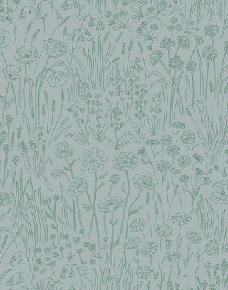 Laura Ashley Alpine Garden Tonal Wallpaper