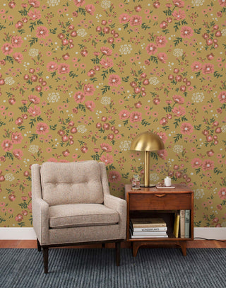 Laura Ashley Cascade Meadow Wallpaper – Yorkshire