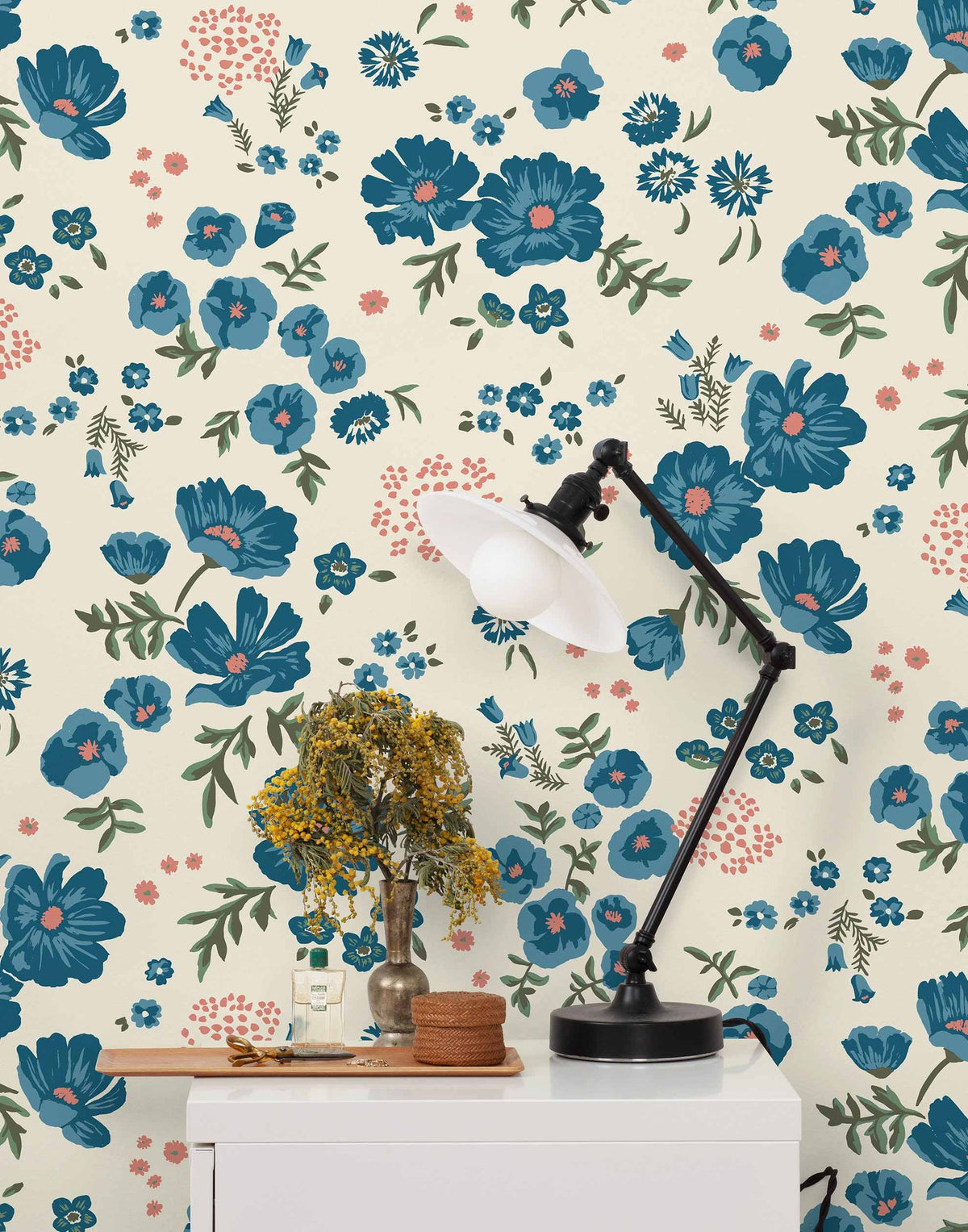 Laura Ashley Cascade Meadow Wallpaper – Yorkshire