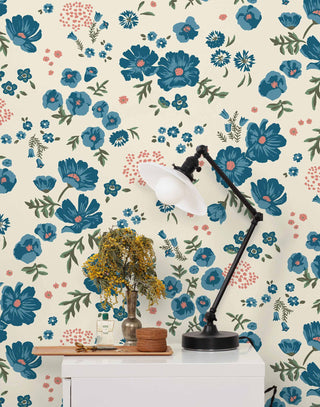Laura Ashley Cascade Meadow Wallpaper – Yorkshire