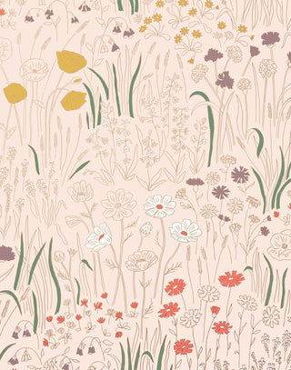 Laura Ashley Alpine Garden Multi Wallpaper