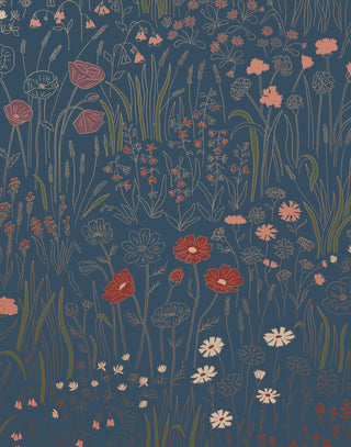 Laura Ashley Alpine Garden Multi Wallpaper