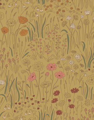 Laura Ashley Alpine Garden Multi Wallpaper