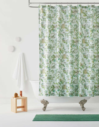 Laura Ashley Life Finds a Way Shower Curtain