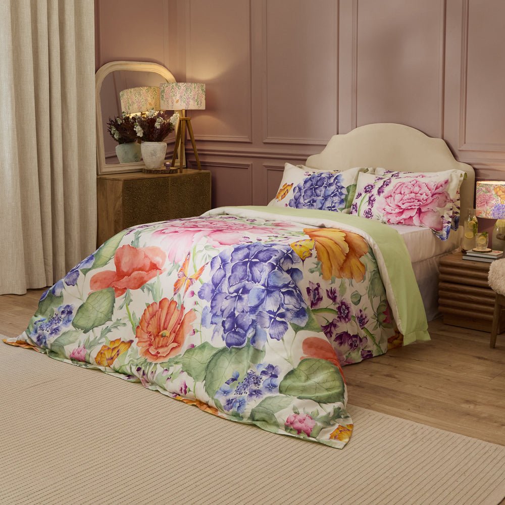 Laura Ashley Idalia Printed Duvet Cover Set Multicolour