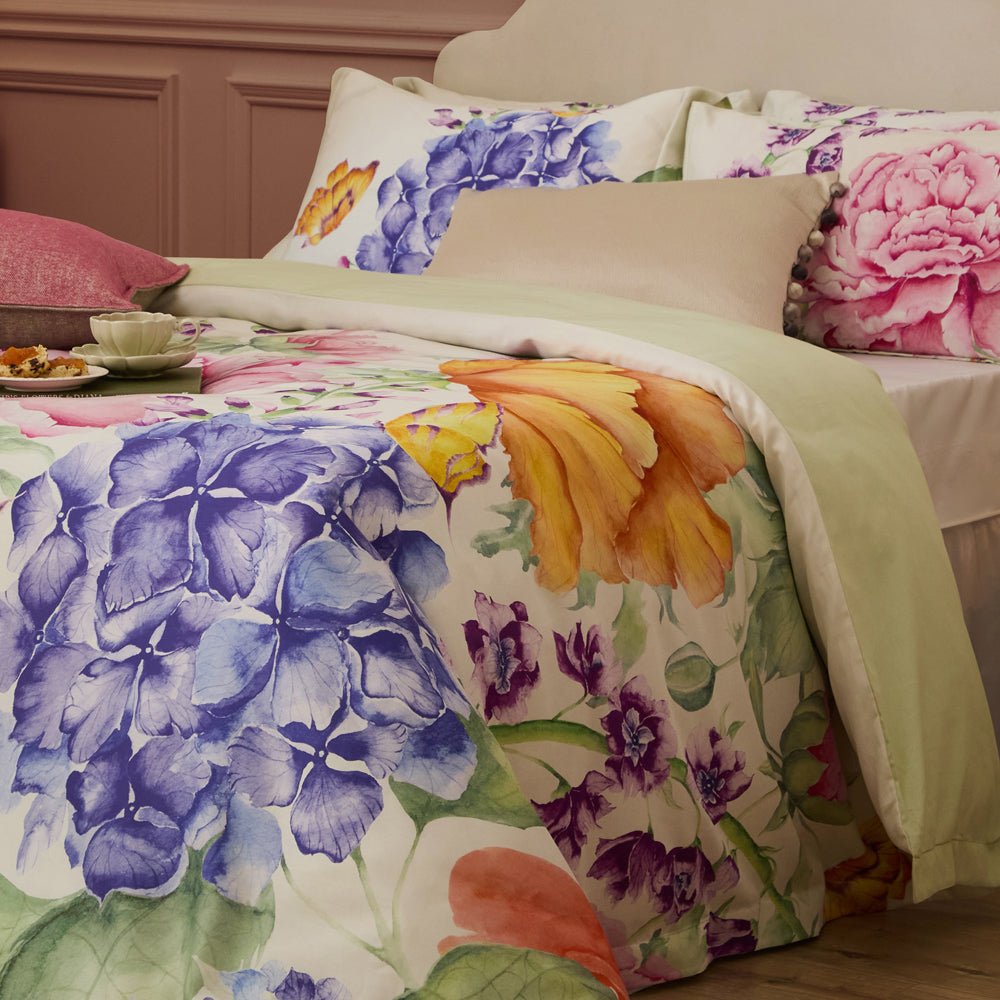 Laura Ashley Idalia Printed Duvet Cover Set Multicolour